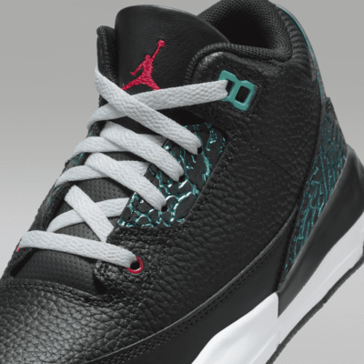 Tenis para niños de preescolar Jordan 3 Retro