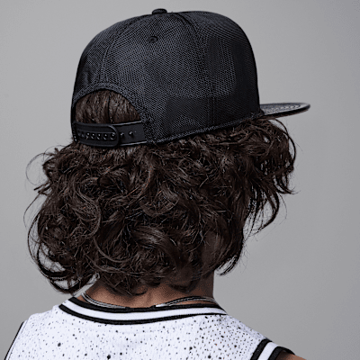 Gorra con visera plana para niños talla grande Retro 11 Jordan