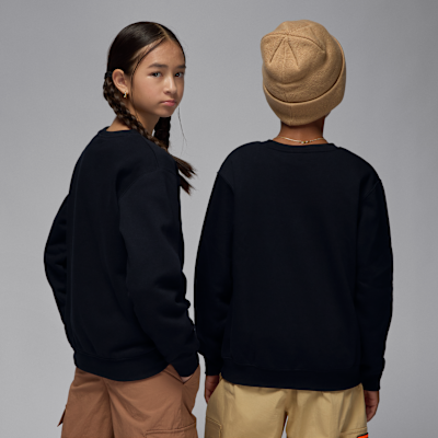 Jordan Brooklyn Fleece Big Kids' Crew Top