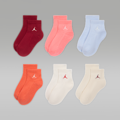 Calcetines al tobillo para niños talla grande (6 pares) Jordan Everyday Essentials