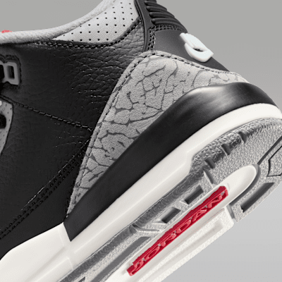ジョーダン 3 レトロ "Black Cement" リトルキッズシューズ