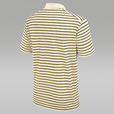 Polo universitario marca Jordan Dri-FIT para hombre Michigan Striped