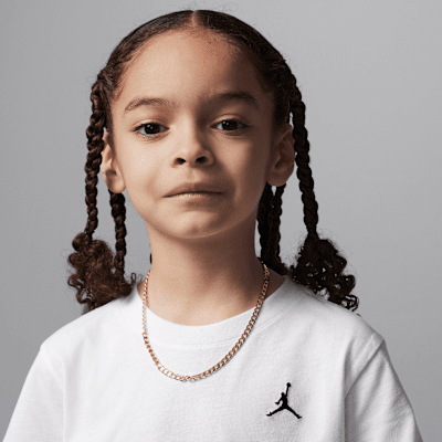 Playera bordada Jumpman Air para niños talla pequeña Jordan 