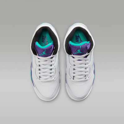 Jordan 5 Retro "Grape" Little Kids' Shoes