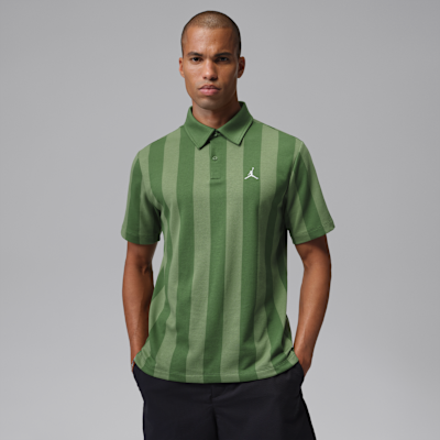 Jordan Sport เสื้อโปโลกอล์ฟพิมพ์ลายผู้ชาย Dri-FIT