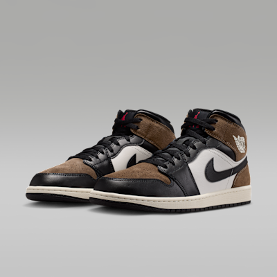 Jordan Air Jordan 1 Mid Erkek Ayakkabısı görsel 5