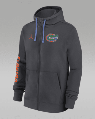 Мужское худи Florida Gators Sideline Team Issue Jordan College Full-Zip Hoodie