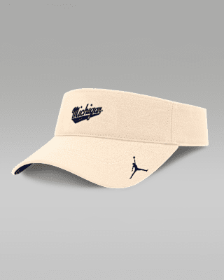 Мужские  Michigan Wolverines Primetime Ace Jordan Brand Dri-FIT College Adjustable Visor