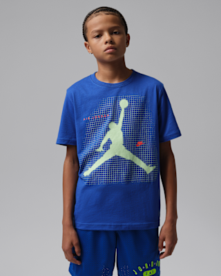 Детская футболка Jordan Big Kids' Jumpman Grid Blur