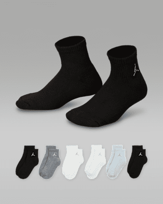 Детские носки Jordan Everyday Essentials Big Kids' Ankle Socks (6 Pairs)