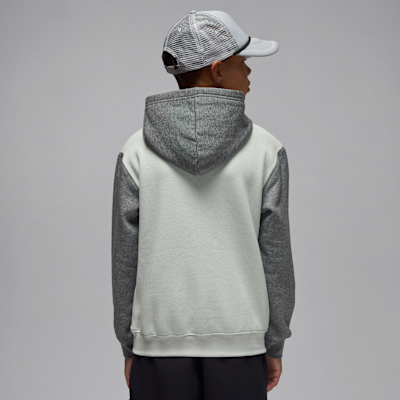 Sudadera con gorro sin cierre para niños talla grande Jordan Brooklyn Fleece
