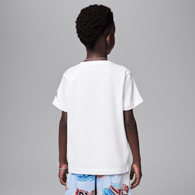 Playera AJ1 Wave para niños talla pequeña Jordan