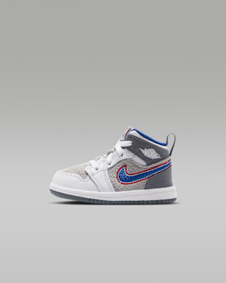 Детские кроссовки Jordan 1 Mid SE Baby/Toddler