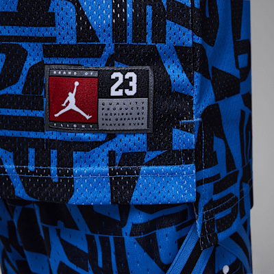 Jersey a rayas para niños talla grande Jordan 23