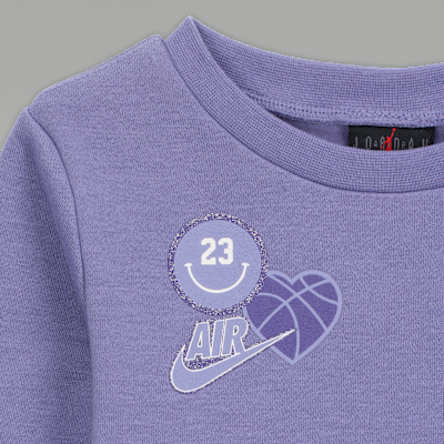 Σετ 2 τεμαχίων με παντελόνι από λαμπερό μπλου τζιν Jordan για βρέφη (12-24M)