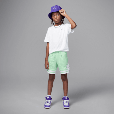 Shorts Diamond para niños talla pequeña Jordan Dri-FIT Sport