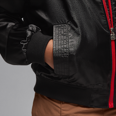 Jordan Older Kids' Colour-Blocked Satin Bomber