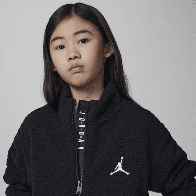 Jordan Big Kids' Jumpman High Pile Jacket