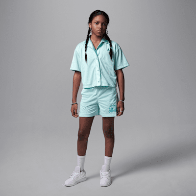 Jordan Dri-FIT Training Camp Big Kids' Jumpman Mesh Top