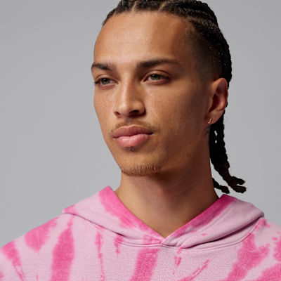 Jordan Brooklyn Fleece Batik Boyalı Kapüşonlu Erkek Festival Sweatshirt'ü görsel 3