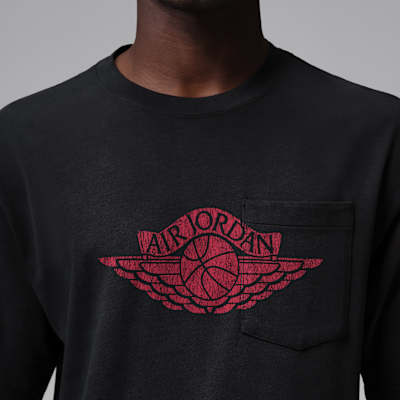 Jordan Flight Essentials Cepli Erkek Tişörtü görsel 4