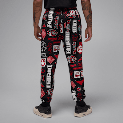 Pants estampados de tejido Fleece para hombre Jordan Essentials