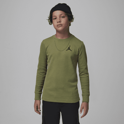 Jordan MJ Essentials Waffle Knit Long Sleeve Tee