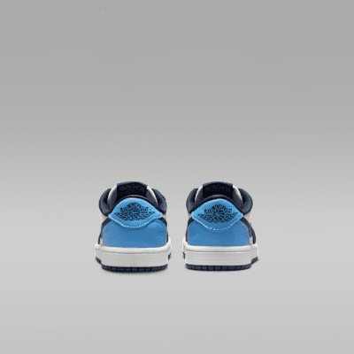 Jordan 1 Retro 低筒 "Obsidian" 小童鞋款