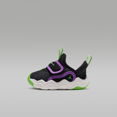 Nike  sneaker Zwart/Laser Purple/Summit White/Scream Green