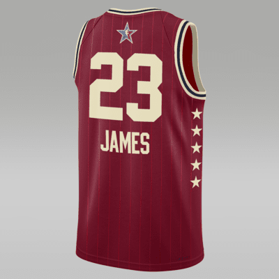 Jersey Jordan Dri-FIT Swingman de la NBA LeBron James 2024 NBA All-Star Weekend Essential