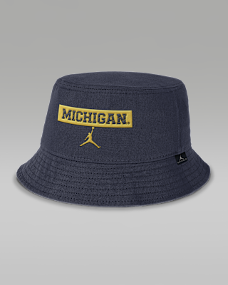 Мужские  Michigan Apex Jordan Brand College Bucket Hat