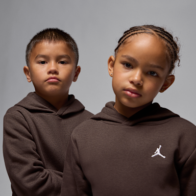 Tvådelat set Jordan Brooklyn Fleece med huvtröja för barn