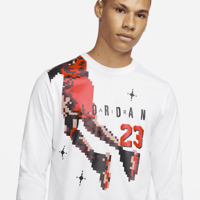 Playera de manga larga para hombre Jordan Brand Holiday