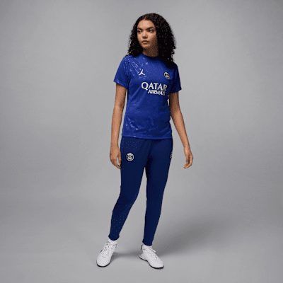 Paris Saint-Germain Academy Pro Fourth Women's Jordan Dri-FIT Football Short-Sleeve Pre-Match Top