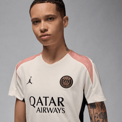 Paris Saint-Germain Strike Third Women's Jordan Dri-FIT Football Short-Sleeve Top