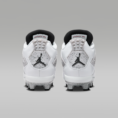 Jordan 4 Retro MCS Baseball Cleats