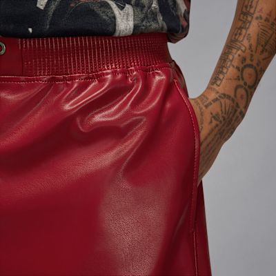 Air Jordan Men's Vegan Leather Shorts