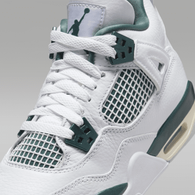 Tenis para niño talla grande Air Jordan 4 Retro "Oxidized Green"