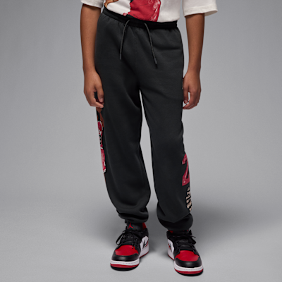 Pants de tejido Fleece Sketch para niños talla grande Jordan