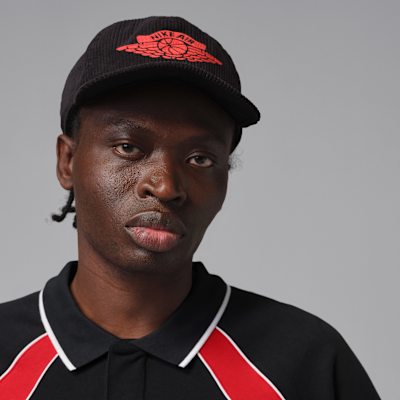 조던 플라이트 남성 긴팔 폴로 저지