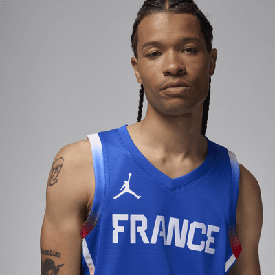 Basketjersey France Limited Road Jordan för män