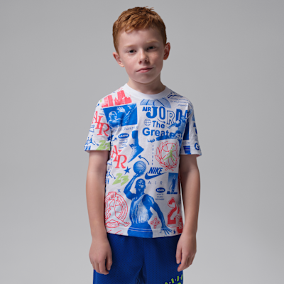 Jordan Little Kids' Billboard Printed T-Shirt from Nike - $32 (15% off)
