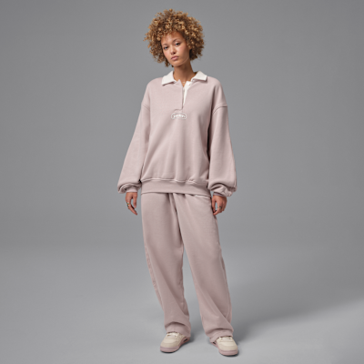 Jordan Flight Fleece-rugbytrøje til kvinder