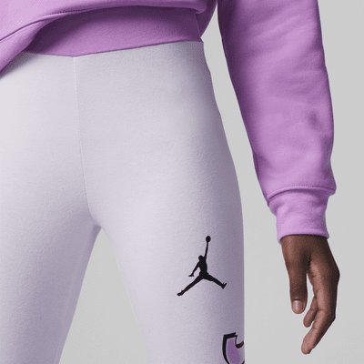 Jordan Blocked Air-Ress Leggings Big Kids' Leggings