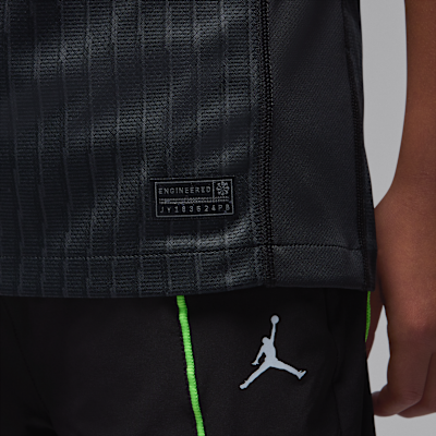 Paris Saint-Germain 2025/26 Stadium Fourth Jordan Replika-Fußballtrikot mit Dri-FIT-Technologie (ältere Kinder)