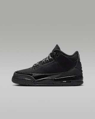 Детские кроссовки Air Jordan 3 Retro "Black Cat" Big Kids'