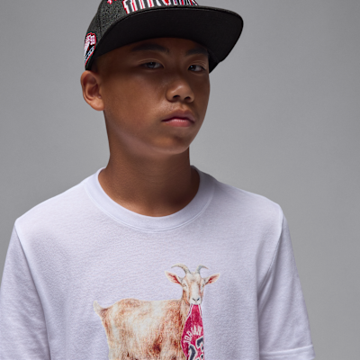 Jordan Older Kids' Flight Goat T-Shirt