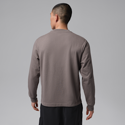 Jordan Sport Men's Dri-FIT Golf Long-Sleeve Mock Neck Sweatshirt