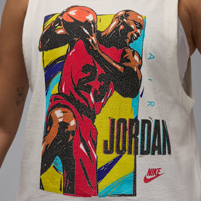 Ärmlös t-shirt Jordan med tryck för kvinnor