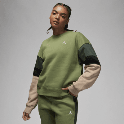 Jordan Brooklyn Fleece Kad n Crew Sweatshirt